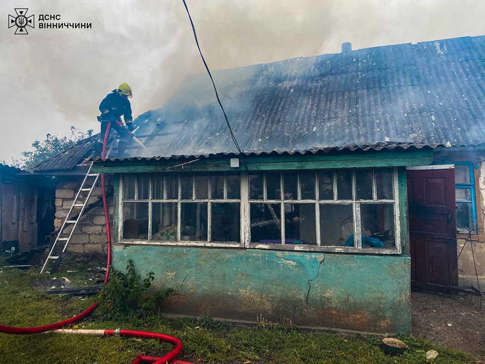 На Вінниччині внаслідок пожеж загинуло двоє людей: подробиці