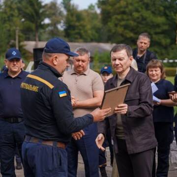 У Вінниці відзначили найкращих рятувальників (Фото)