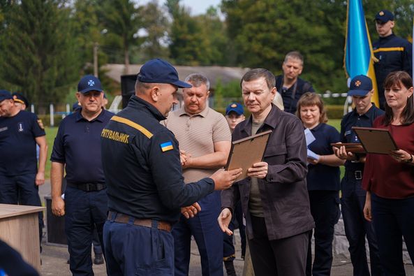 У Вінниці відзначили найкращих рятувальників (Фото)