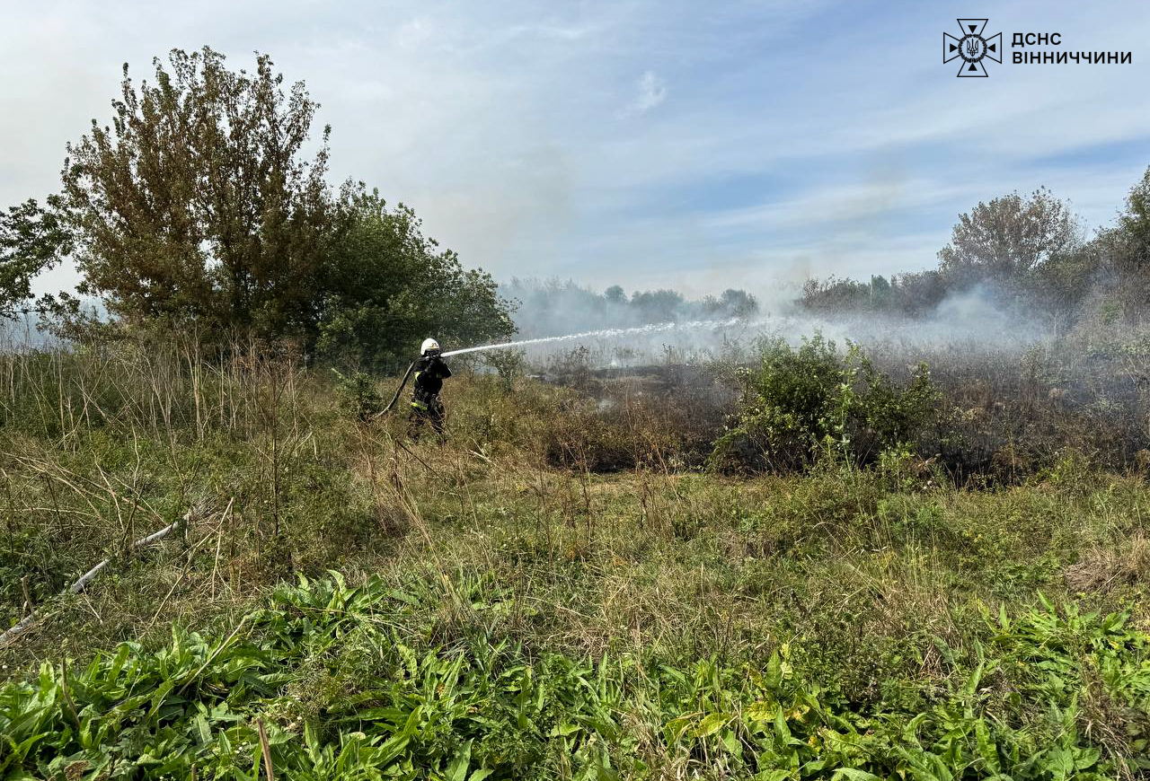 Чоловік загинув у пожежі на Вінниччині: рятувальники ліквідували 18 пожеж за добу