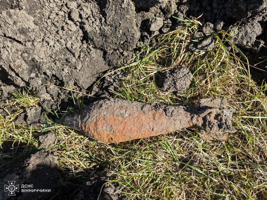 На Вінниччині сапери знищили два боєприпаси часів Другої світової війни