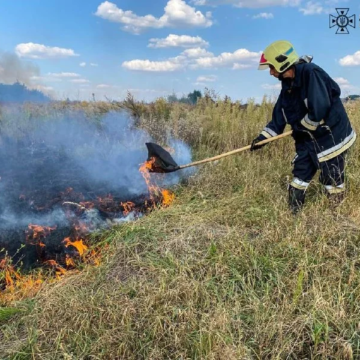 За добу рятувальники Вінниччини ліквідували 35 пожеж в екосистемах