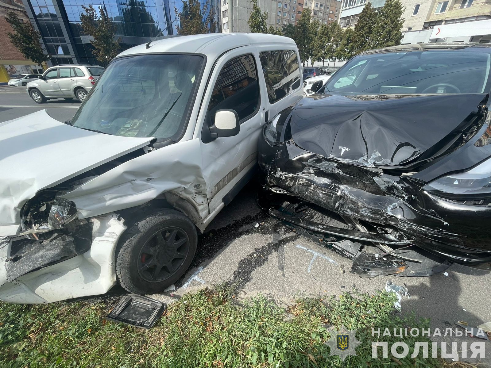 На Вінниччині у трьох ДТП травмувались два водії та неповнолітній пішохід