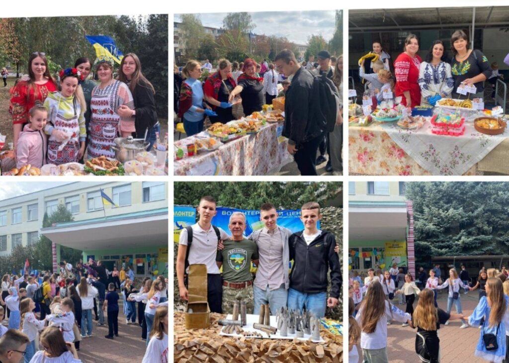 Вінницький ліцей №29 провів благодійний ярмарок на підтримку ЗСУ