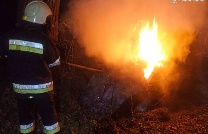 За добу рятувальники Вінниччини ліквідували три пожежі