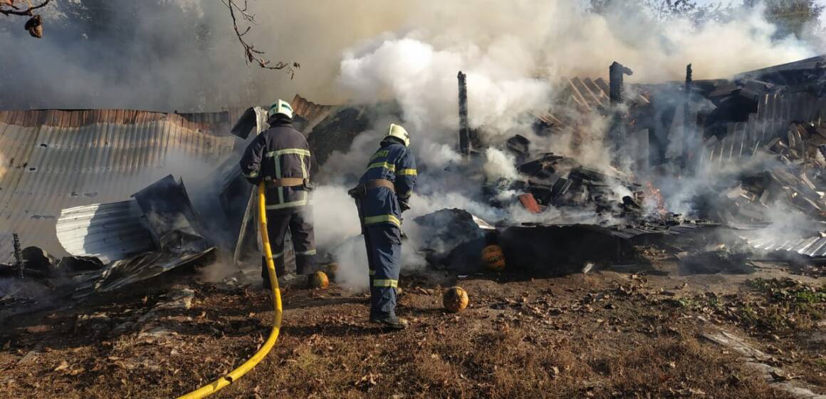 За добу рятувальники Вінниччини ліквідували 9 пожеж: одна людина загинула