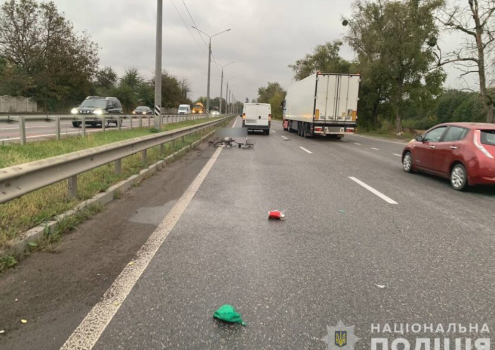 Поблизу Вінниці в аварії загинув 70-річний велосипедист