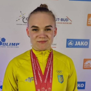 Абсолютною чемпіонкою Європи стала важкоатлетка з Вінниці