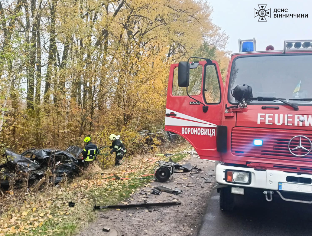 ДТП на Вінниччині: один з водіїв загинув на місці аварії