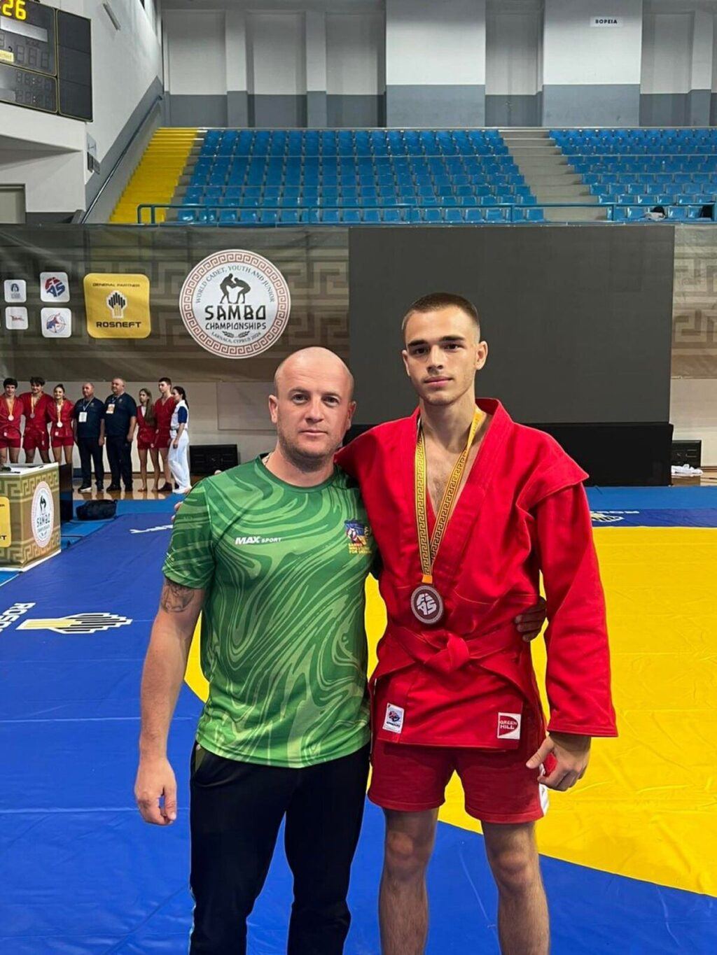 Антон Додон виборов «бронзу» чемпіонату світу з боротьби самбо