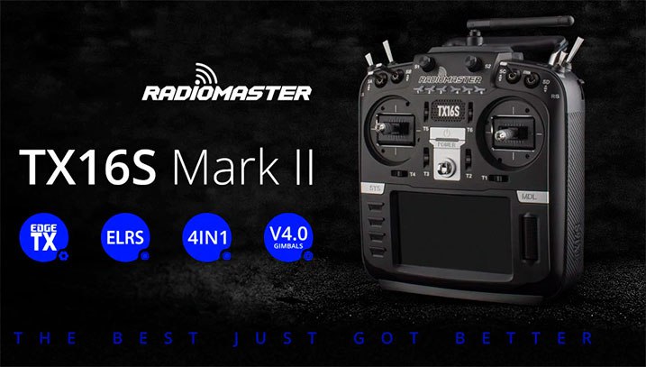 Пульт управління RadioMaster TX16S MKII отримав оновлену версію