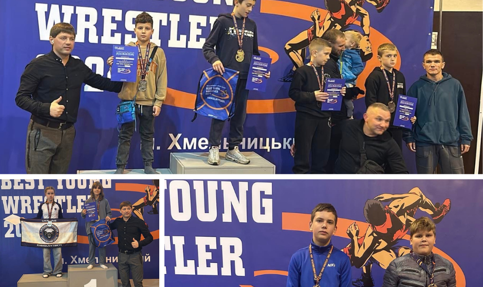 Вінничани здобули 5 медалей на Всеукраїнському турнірі «BEST YOUNG WRESTLER» у Хмельницькому