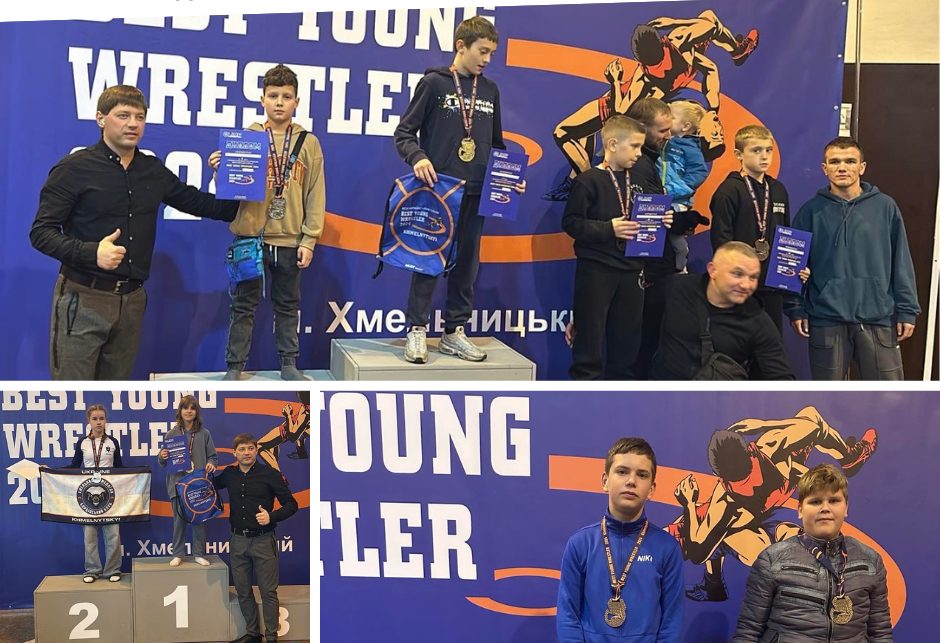 Вінничани здобули 5 медалей на Всеукраїнському турнірі «BEST YOUNG WRESTLER» у Хмельницькому