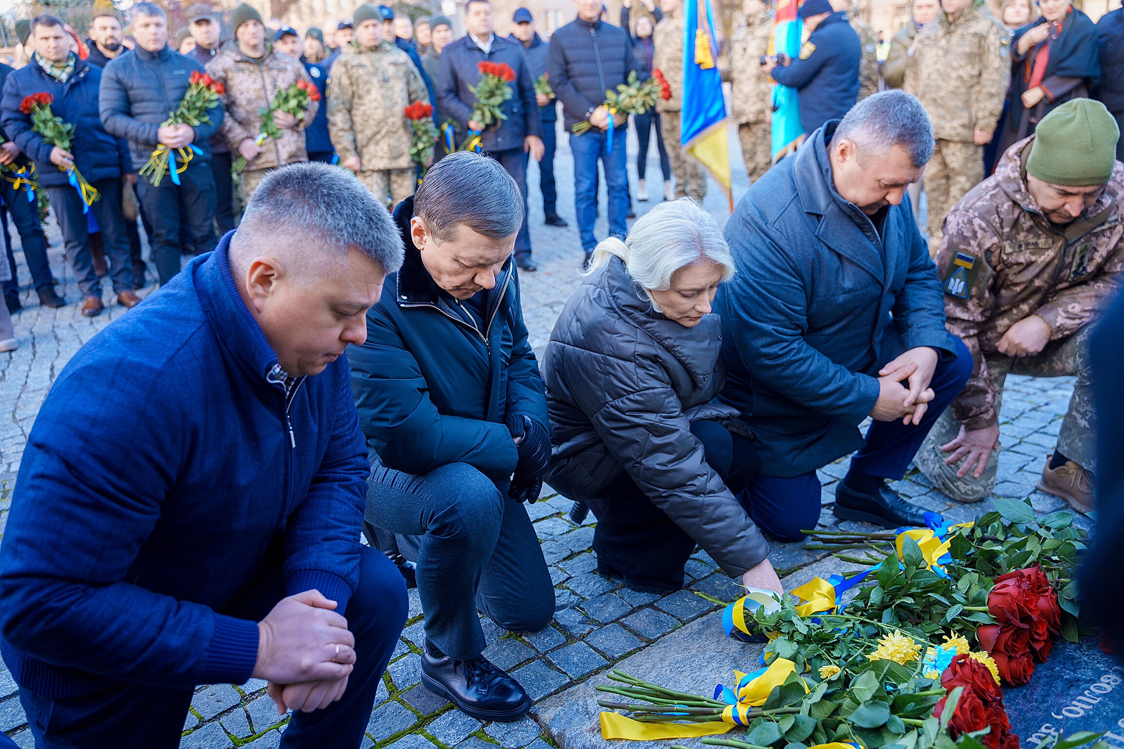 1000 днів незламності: у Вінниці вшанували полеглих героїв російсько-української війни