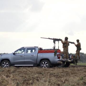 На Вінниччині нацгвардійці збили ракету за допомогою кулемета (Відео)