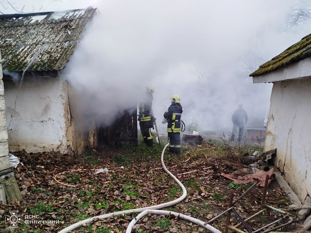 У Гайсинському районі внаслідок пожежі загинула людина