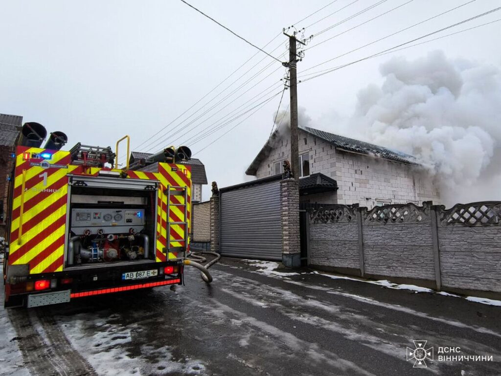 Через куріння та коротке замикання у пожежах на Вінниччині загинуло двоє людей