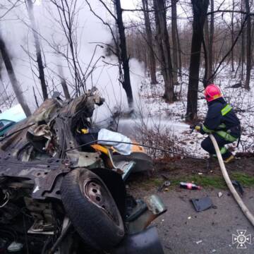 Страшна аварія на об’їзній поблизу Вінниці забрала життя одного з водіїв