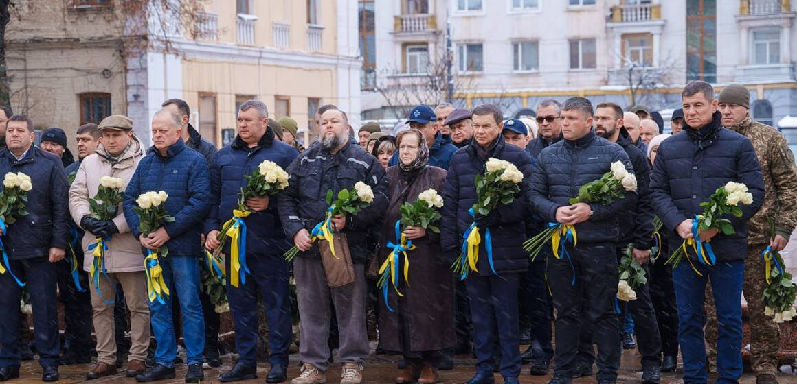 У Вінниці вшанували полеглих Героїв Небесної Сотні та російсько-української війни