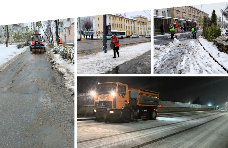 Майже півсотні одиниць техніки залучили до прибирання Вінниці від снігу