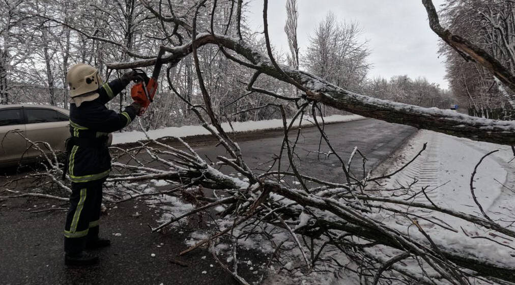 Негода на Вінниччині: рятувальники 9 разів допомагали ліквідовувати наслідки