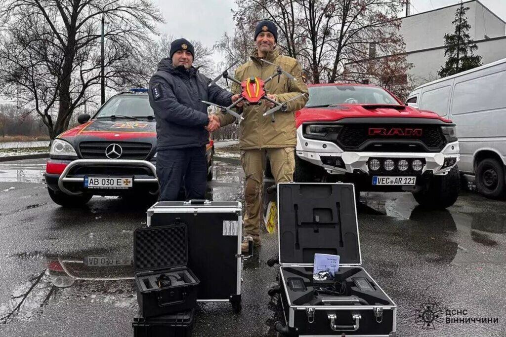 Вінницькі рятувальники отримали сучасні дрони
