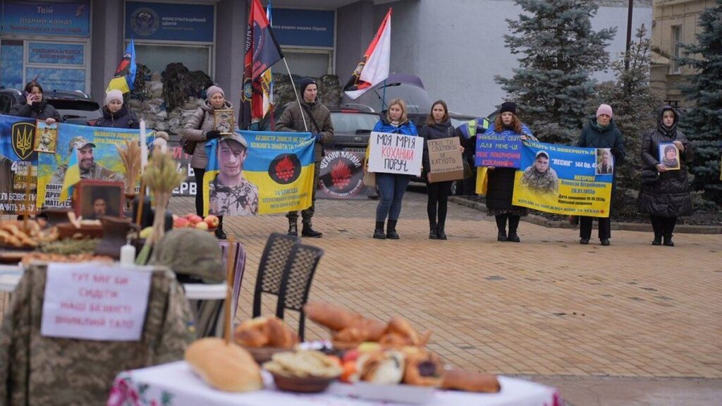 У Вінниці пройшла акція на підтримку зниклих безвісти захисників (Відео)