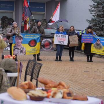 У Вінниці пройшла акція на підтримку зниклих безвісти захисників (Відео)