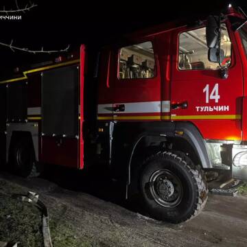 На Вінниччині під час пожежі загинула людина