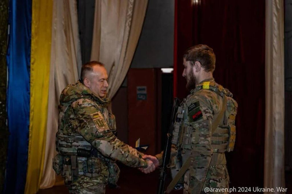 Вінничанин Євгеній Профатілов отримав Хрест хоробрих за героїзм на передовій