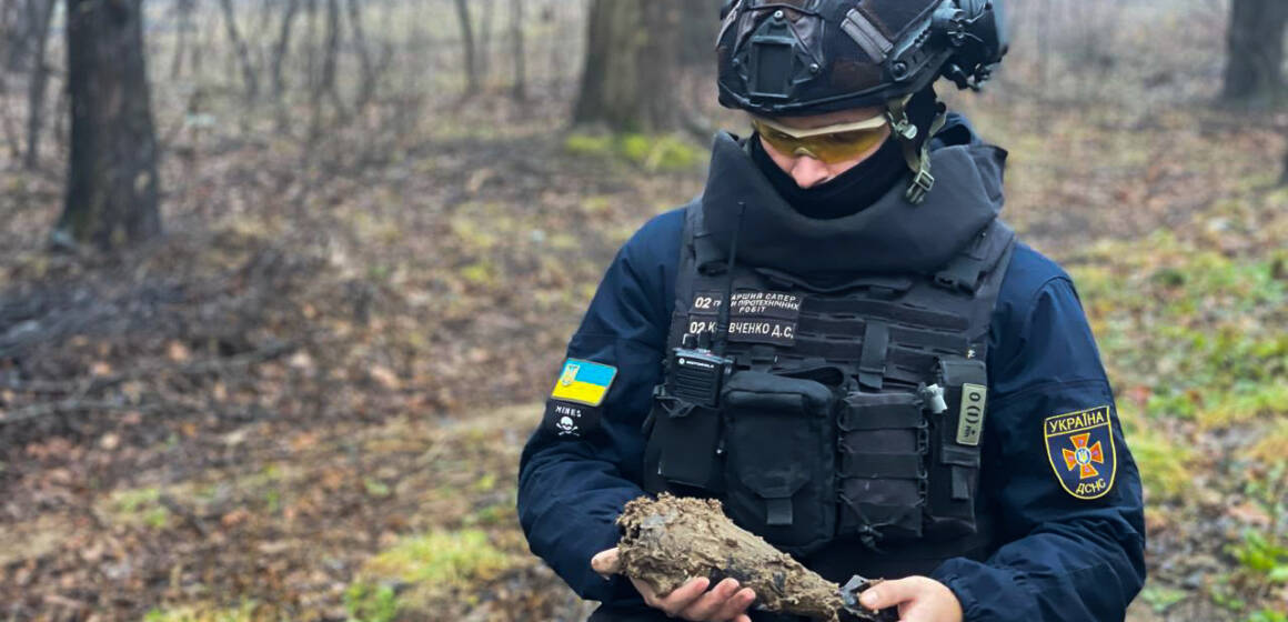 На Вінниччині сапери знищили мінометну міну часів Другої світової війни