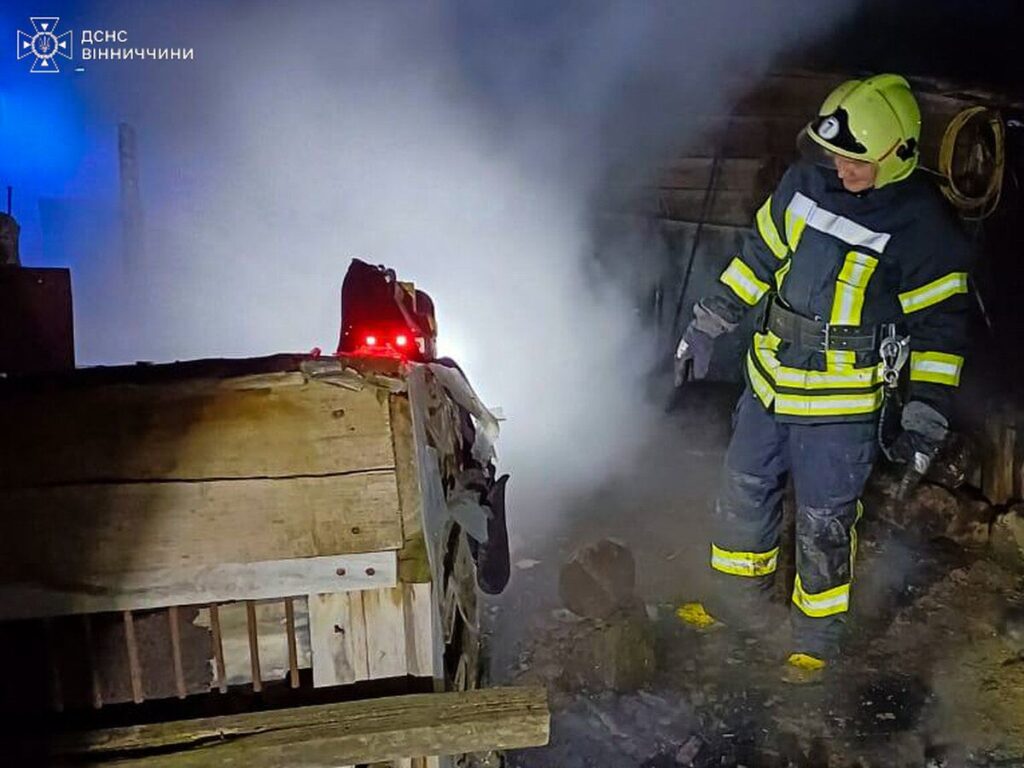 Пожежа у Стрижавській громаді: згоріла господарча будівля
