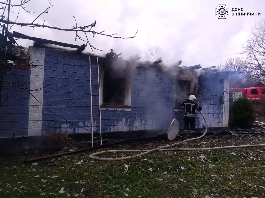 На Вінниччині під час пожежі загинули люди