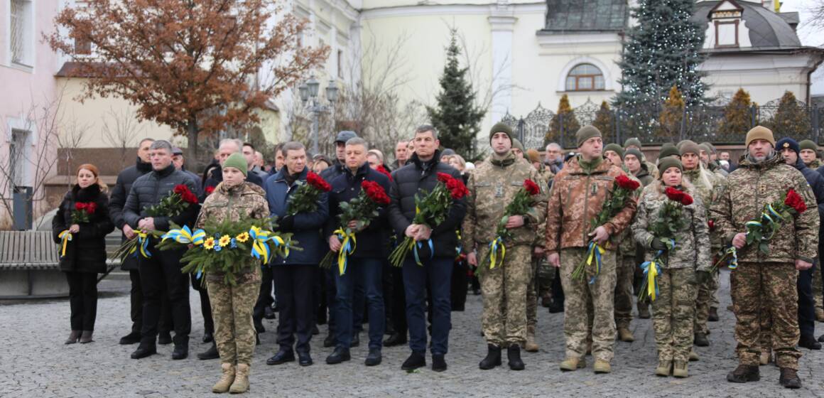 З нагоди Дня Соборності України поліцейські вшанували пам’ять полеглих воїнів