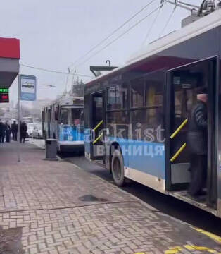 У Вінниці зупинились тролейбуси: в чому причина