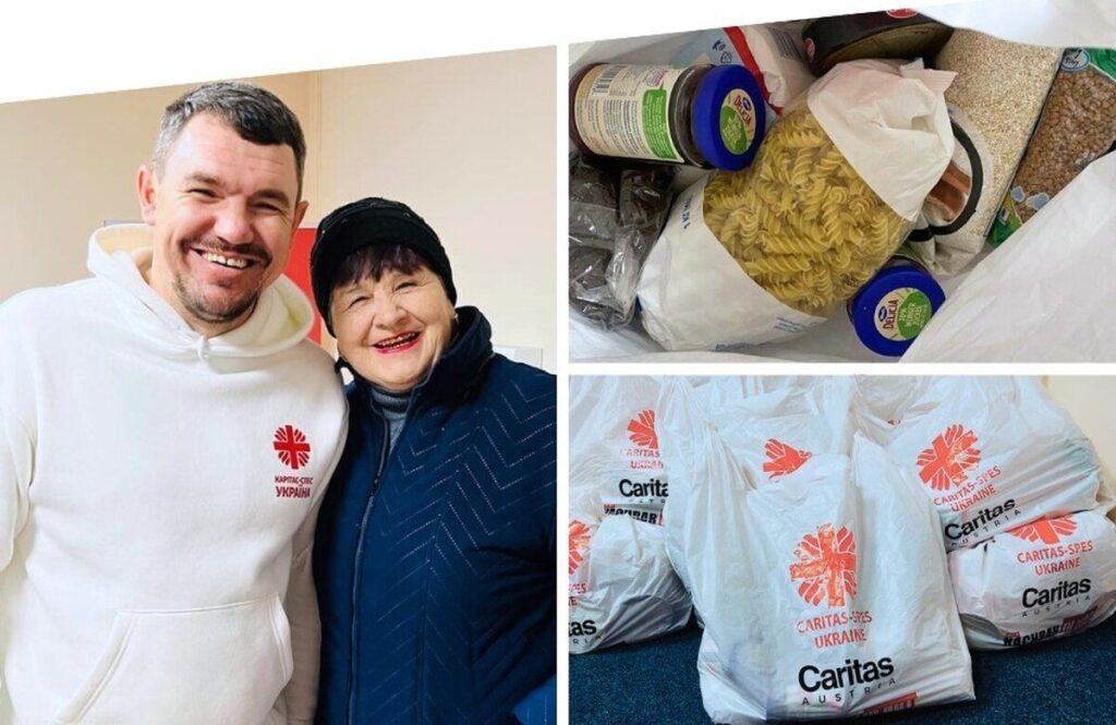 Турбота про старших: 40 одиноких людей 70+ отримали продуктові набори від «Карітас-Спес-Вінниця» і Терцентру