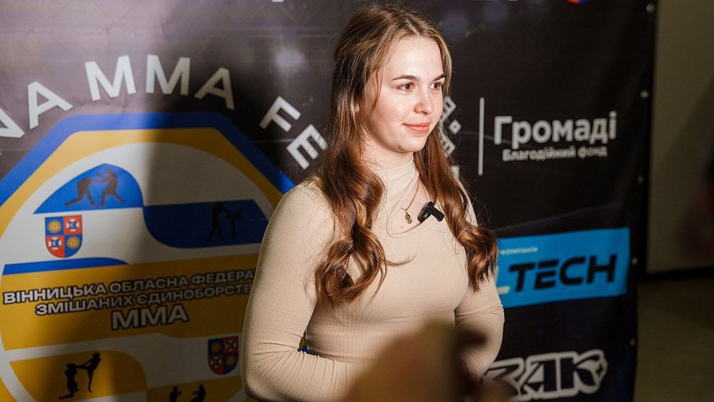 Вінничанка перемогла у фіналі Чемпіонату Європи зі змішаних єдиноборств ММА серед молоді