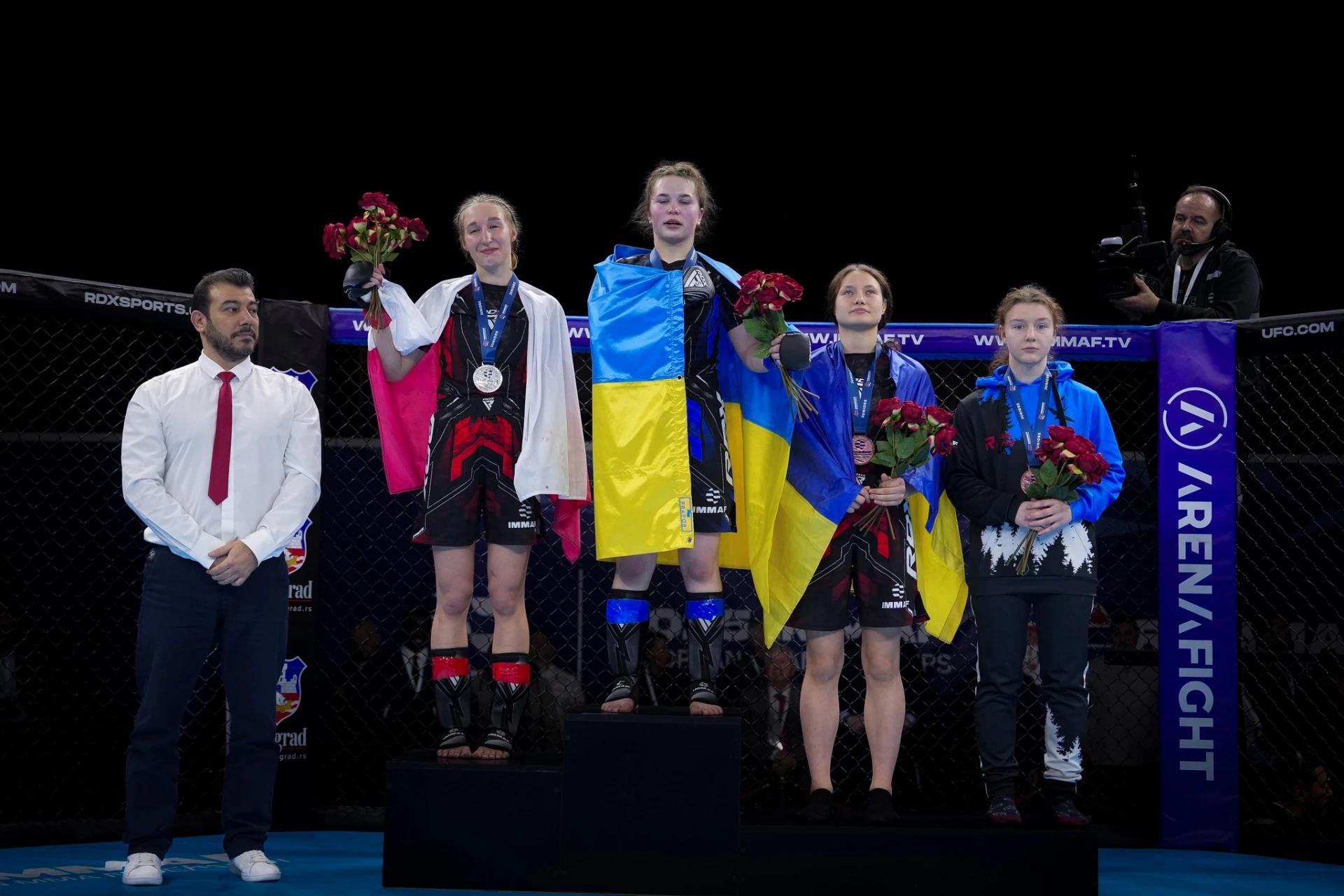 Вінничанка Яна Шелемба стала дворазовою чемпіонкою Європи зі змішаних єдиноборств