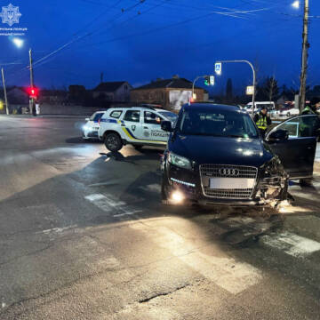 У Вінниці п’яний водій намагався втекти від поліцейських