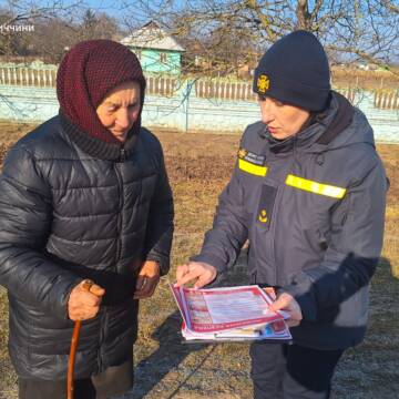 Рятувальники Вінниччини нагадують про пожежну безпеку в оселях узимку