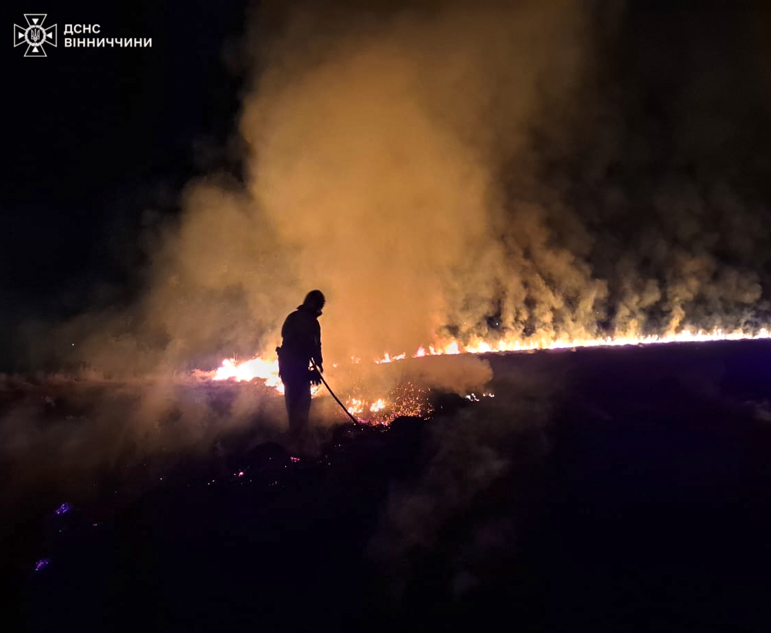 Вогняна доба: на Вінниччині рятувальники ліквідували 9 пожеж