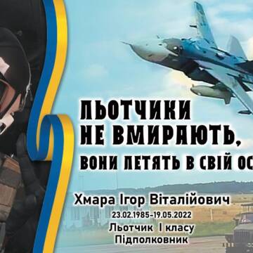 Вінничан запрошують на захід-реквієм пам’яті загиблих льотчиків-бомбардувальників екіпажу СУ-24 М