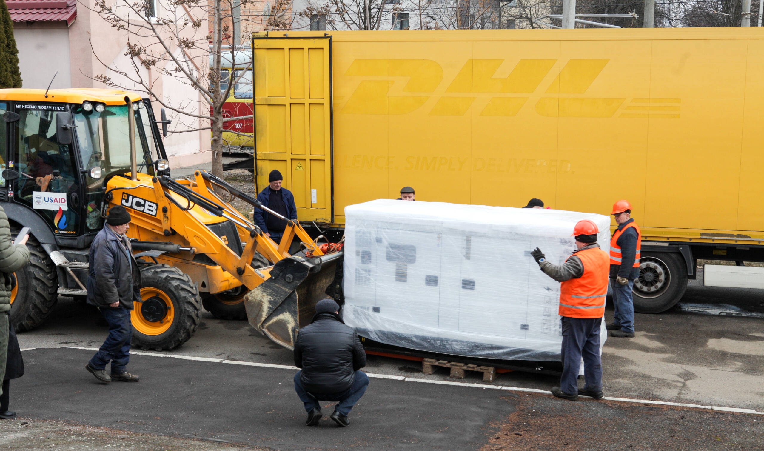 Вінниця отримала два потужні генератори з Мюнстера