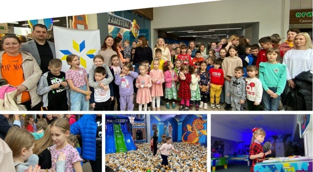 У Вінниці відбулася акція для дітей у межах проєкту «Діти мають право на дитинство»