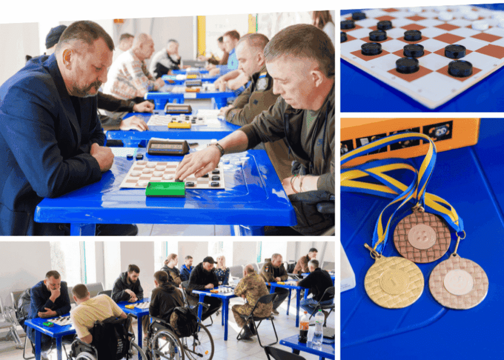 У Вінниці відбувся відкритий чемпіонат міста з шашок серед ветеранів