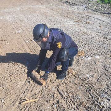 На Вінниччині виявили та знешкодили авіабомбу часів Другої світової війни