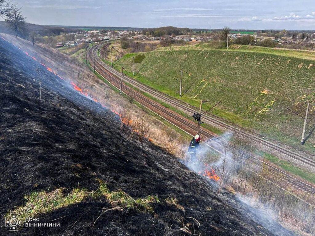 Вінниччина потерпає від пожеж, спричинених людською недбалістю