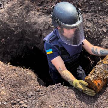 На Вінниччині знищили 21 снаряд часів Другої світової війни