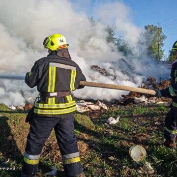 За добу на Вінниччині сталося 26 пожеж — згоріло понад 12 гектарів