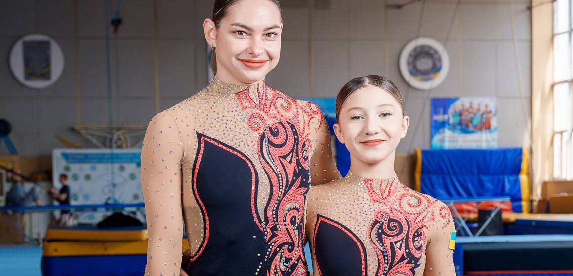 Спортивна гордість Вінниці: як акробатки Вечерук і Чернявська підкорюють Європу